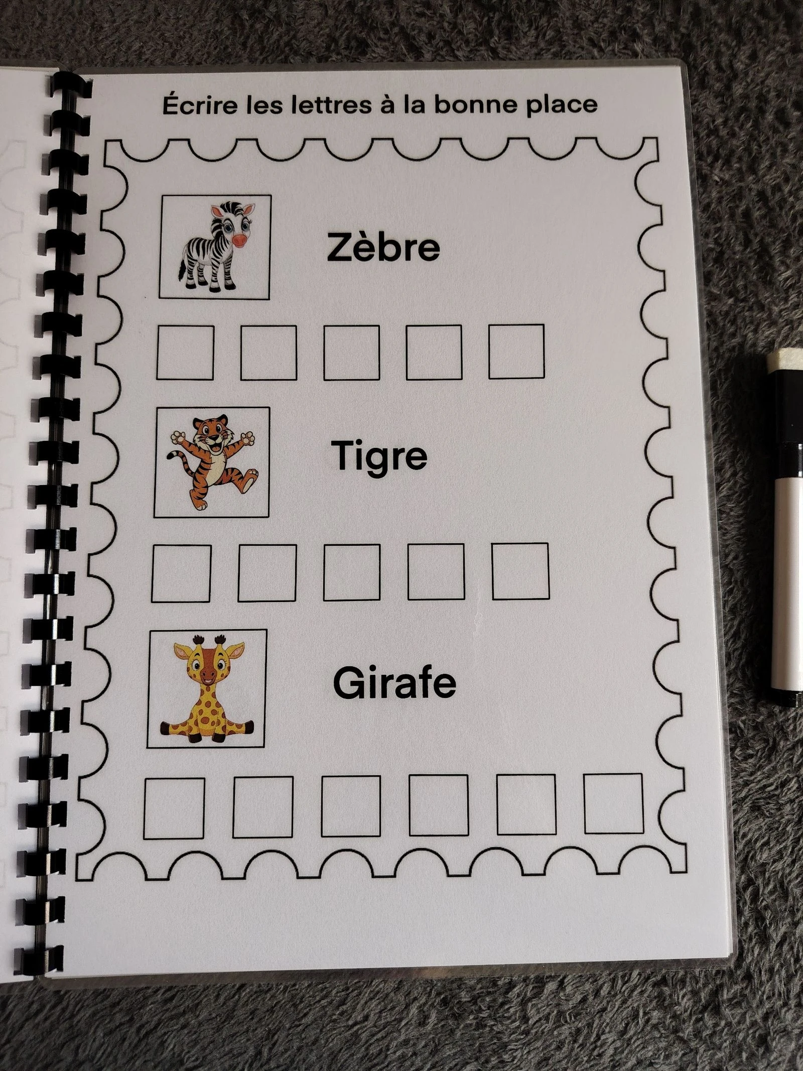 Livro de atividades para aprender a escrever os animais – photo 3